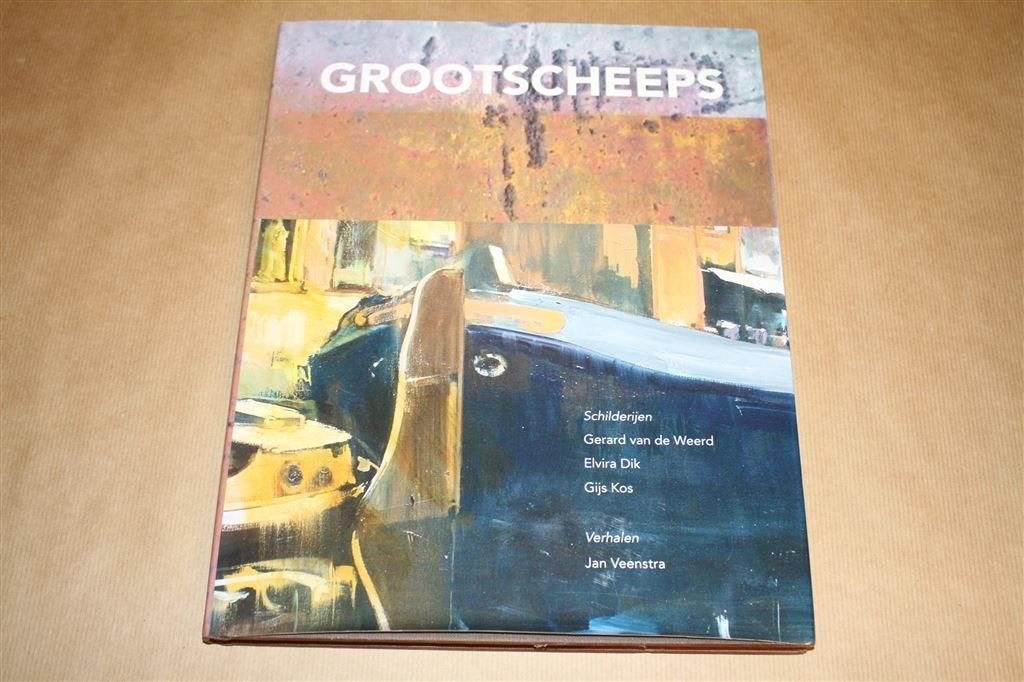 Grootscheeps. Schilderijen Weerd, Dik en Kos., Ophalen of Verzenden, Zo goed als nieuw