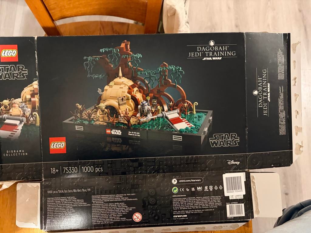 LEGO Star Wars Dagobah Jedi Training 75330 Compleet, Ophalen, Gebruikt, Star Wars, Lego