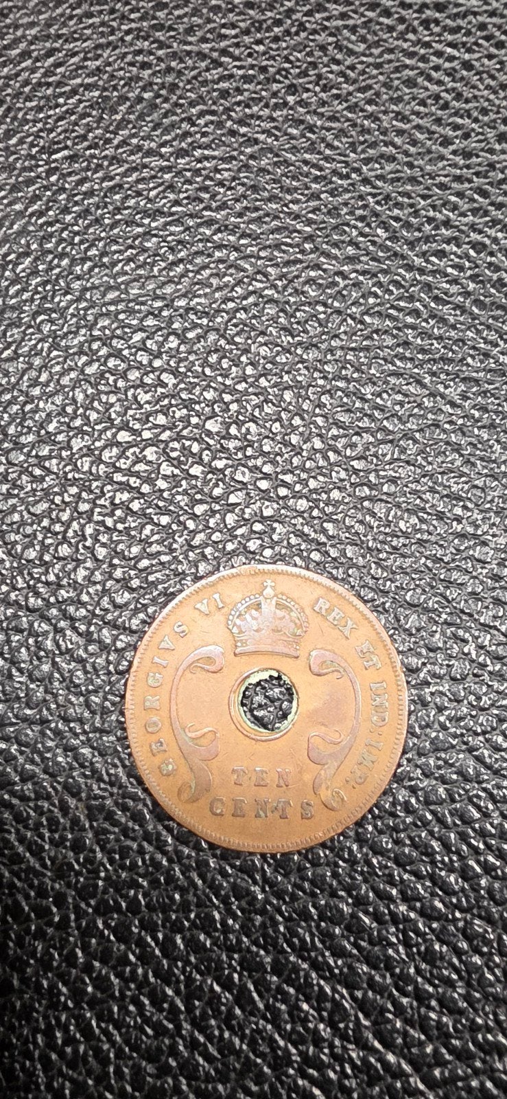 Oost Afrika 10 cents 1939, Ophalen of Verzenden, Overige landen