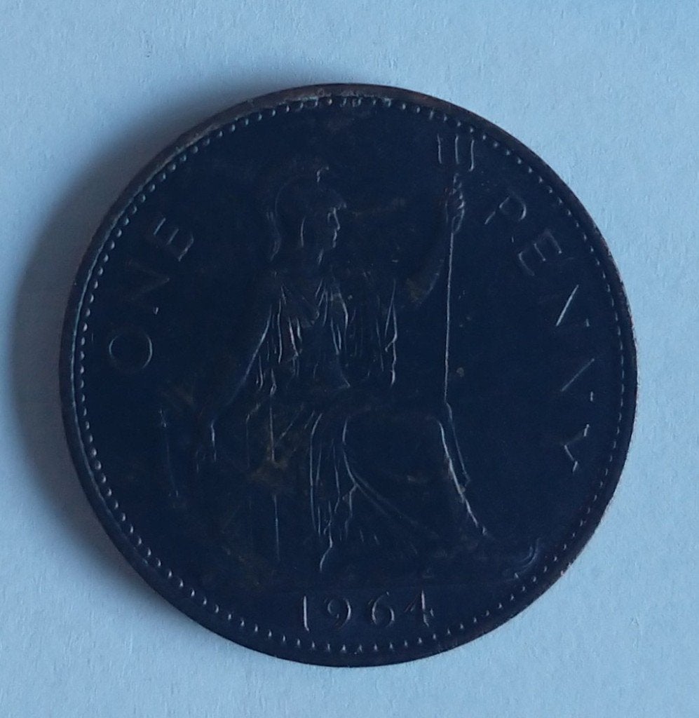 one penny 1964, volgnr 149, Ophalen of Verzenden, Overige landen, Losse munt