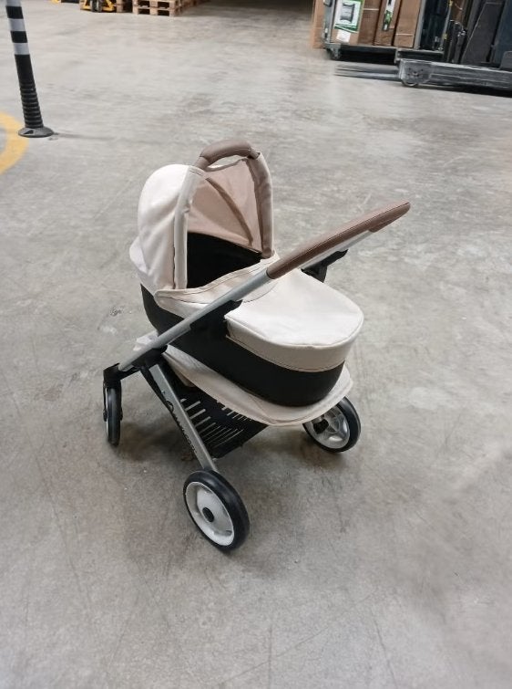 Smoby poppenwagen Maxi-Cosi 3in1 beige, Ophalen, Nieuw, Babypop