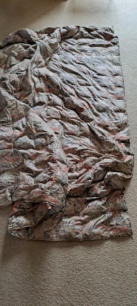 Gewatteerd sprei met ruche, Huis en Inrichting, Gebruikt, Overige kleuren, Tweepersoons, Ophalen of Verzenden