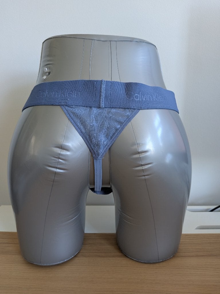 Kanten heren string Calvin Klein, Verzenden, Blauw, Calvin Klein, Overige typen