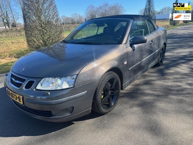 Saab 9-3 Cabrio 1.9 TiD Vector NIEUWE APK, Auto's, Saab, Voorwielaandrijving, Gebruikt, 4 cilinders, 4 stoelen