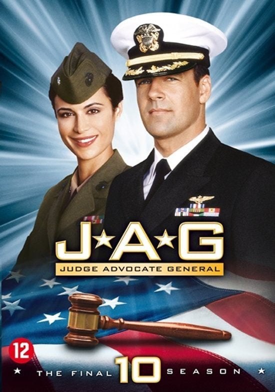 Jag seizoen 10 , Sealed Ned. Ondert. 5 dvd box, Vanaf 12 jaar, Ophalen of Verzenden, Nieuw in verpakking, Actie en Avontuur