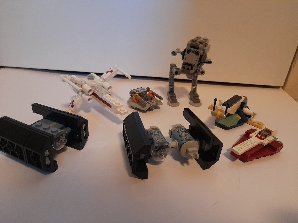 Lego Star Wars Minisets 4484-4494 Compleet met boekjes, Gebruikt, Star Wars, Compleet, Lego