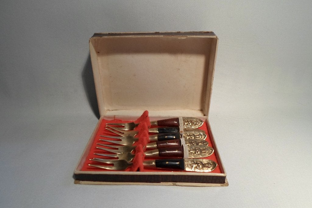 Siam Vorkjes Brons, Ophalen of Verzenden