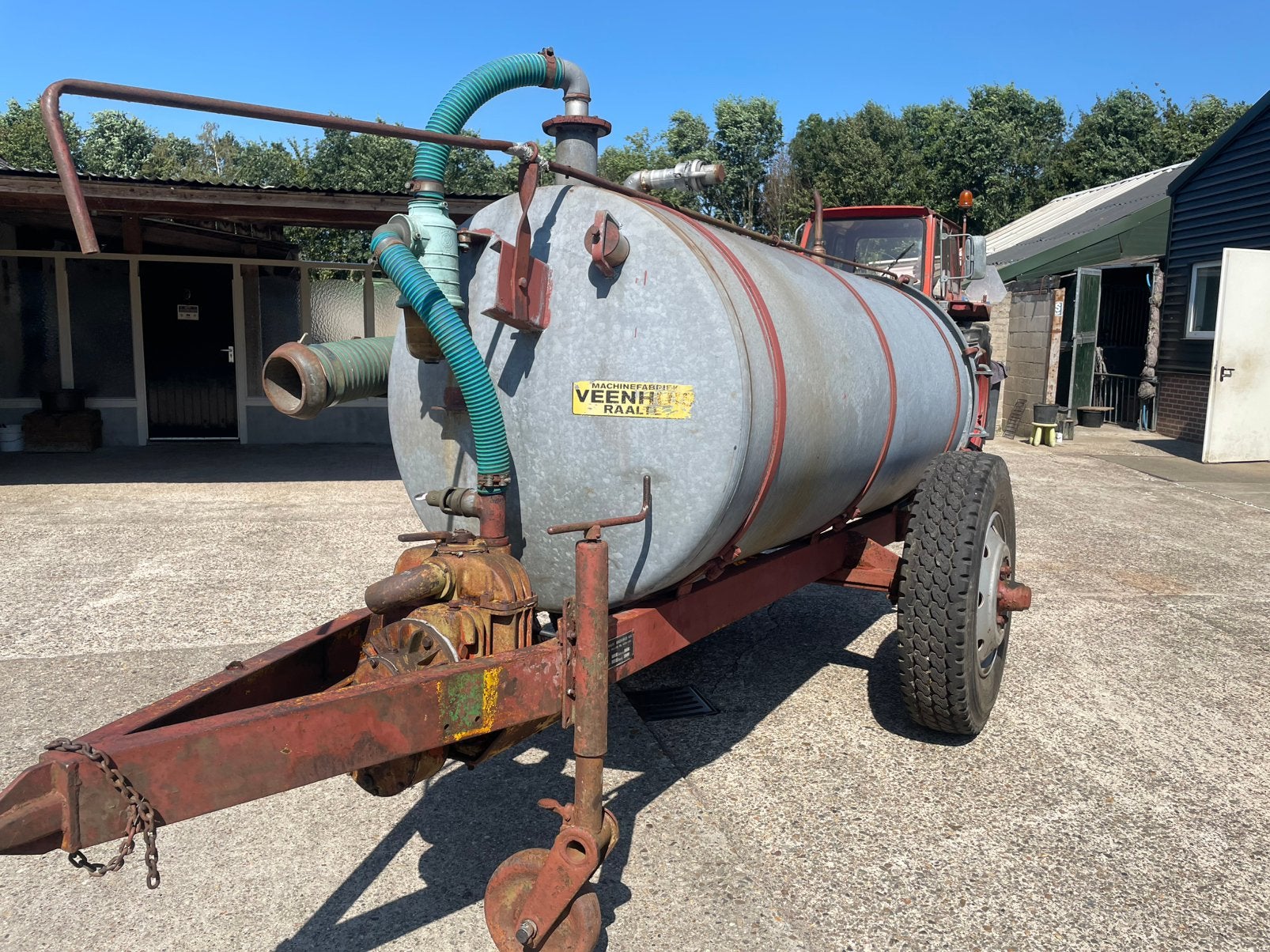 Robuuste Waterwagen voor Beregening en Transport, Ophalen, Overige, Beregening en Drainage