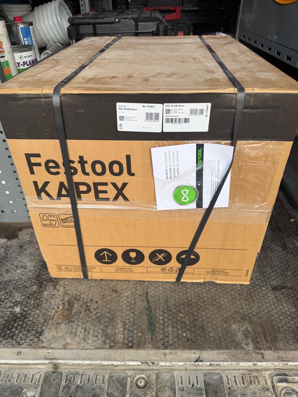 Festool Kapex KSC 60 EB-Basic Afkortzaag - Nieuw in doos, Ophalen, Nieuw