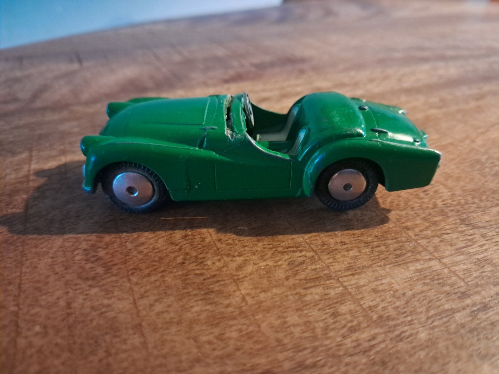 Vintage Corgi Toys Triumph TR2 - Groen Diecast Model, Verzenden, Gebruikt, Auto