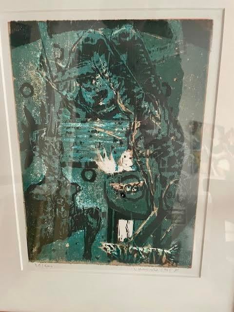 Schilderij Lothar Seruset, Ophalen