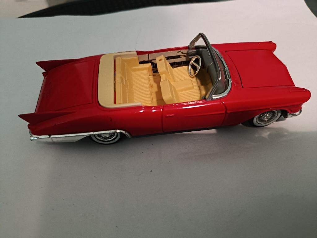 Solido Cadillac El Dorado Biaritz 1957, Ophalen of Verzenden, Zo goed als nieuw, Auto, Overige merken