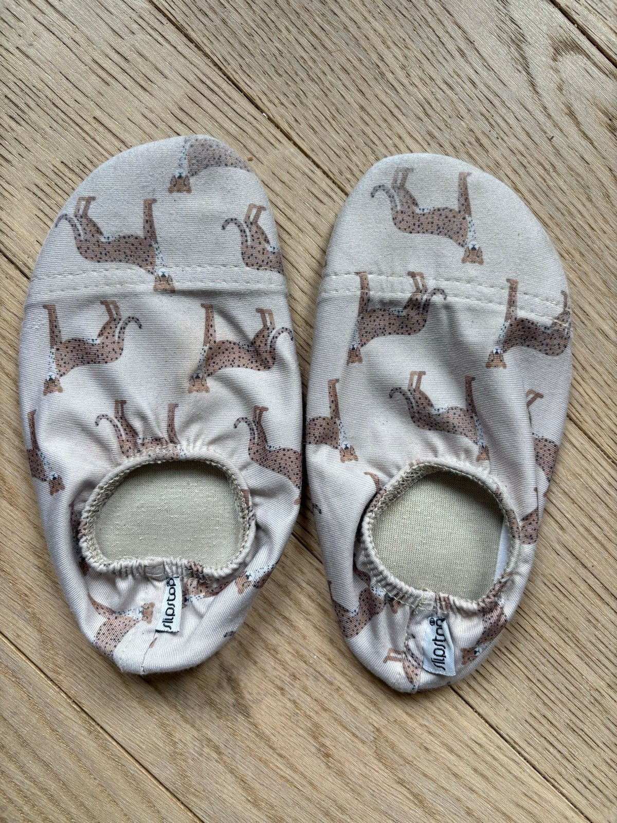 Slipstop zwemschoentjes met luipaardprint, mt 24, 25, 26 S, Jongetje of Meisje, Overige maten, Ophalen of Verzenden, Zwemschoenen