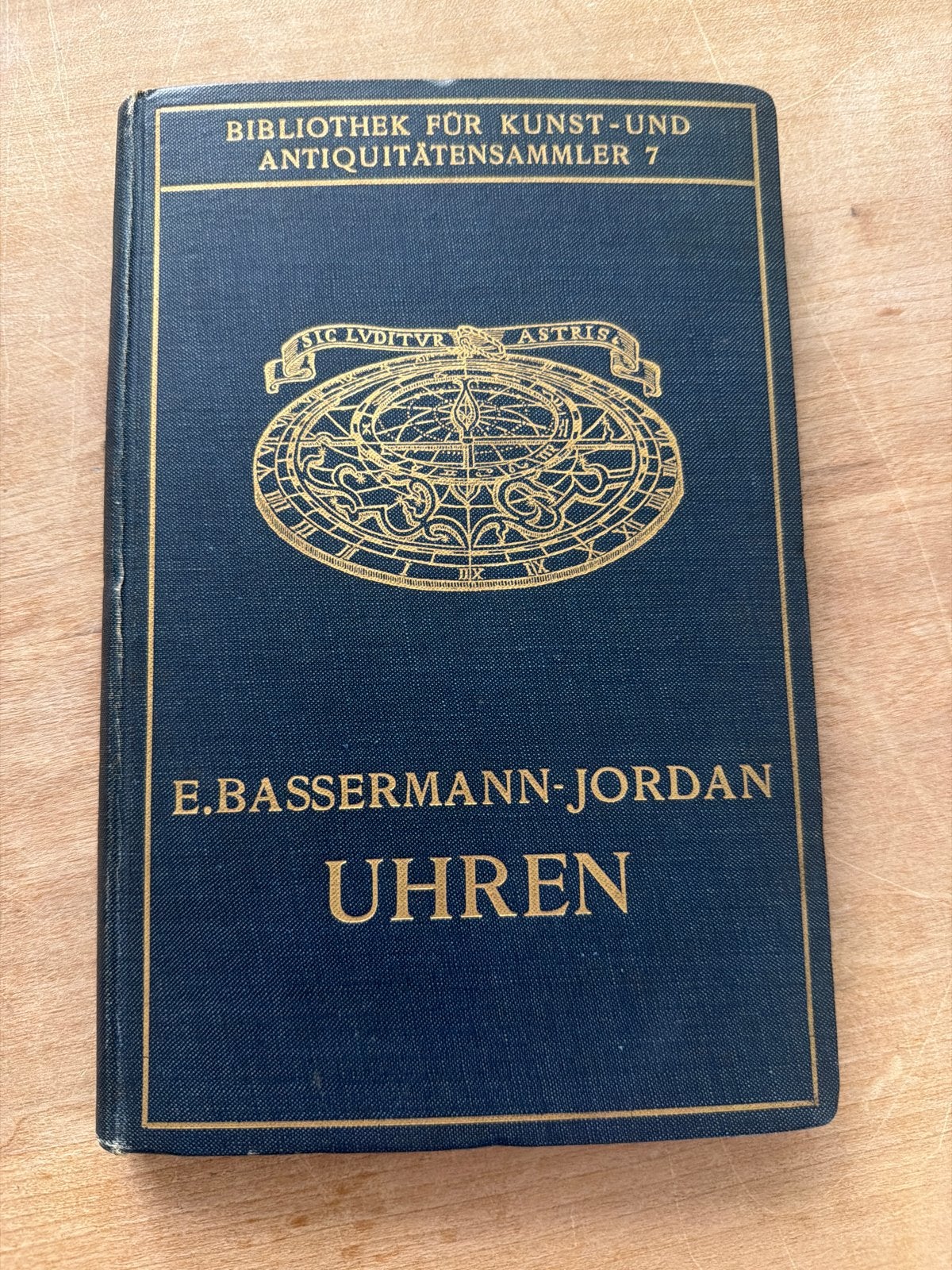 Zeldzaam Boek: Uhren door E. Bassermann-Jordan (1914), Ophalen of Verzenden