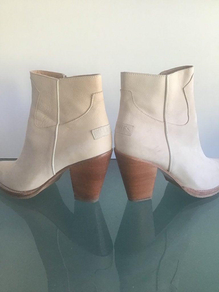 Shabbies Nieuwe laarzen 41 | Beige | Gratis verzenden, Verzenden, Beige, Lage of Enkellaarzen, Nieuw