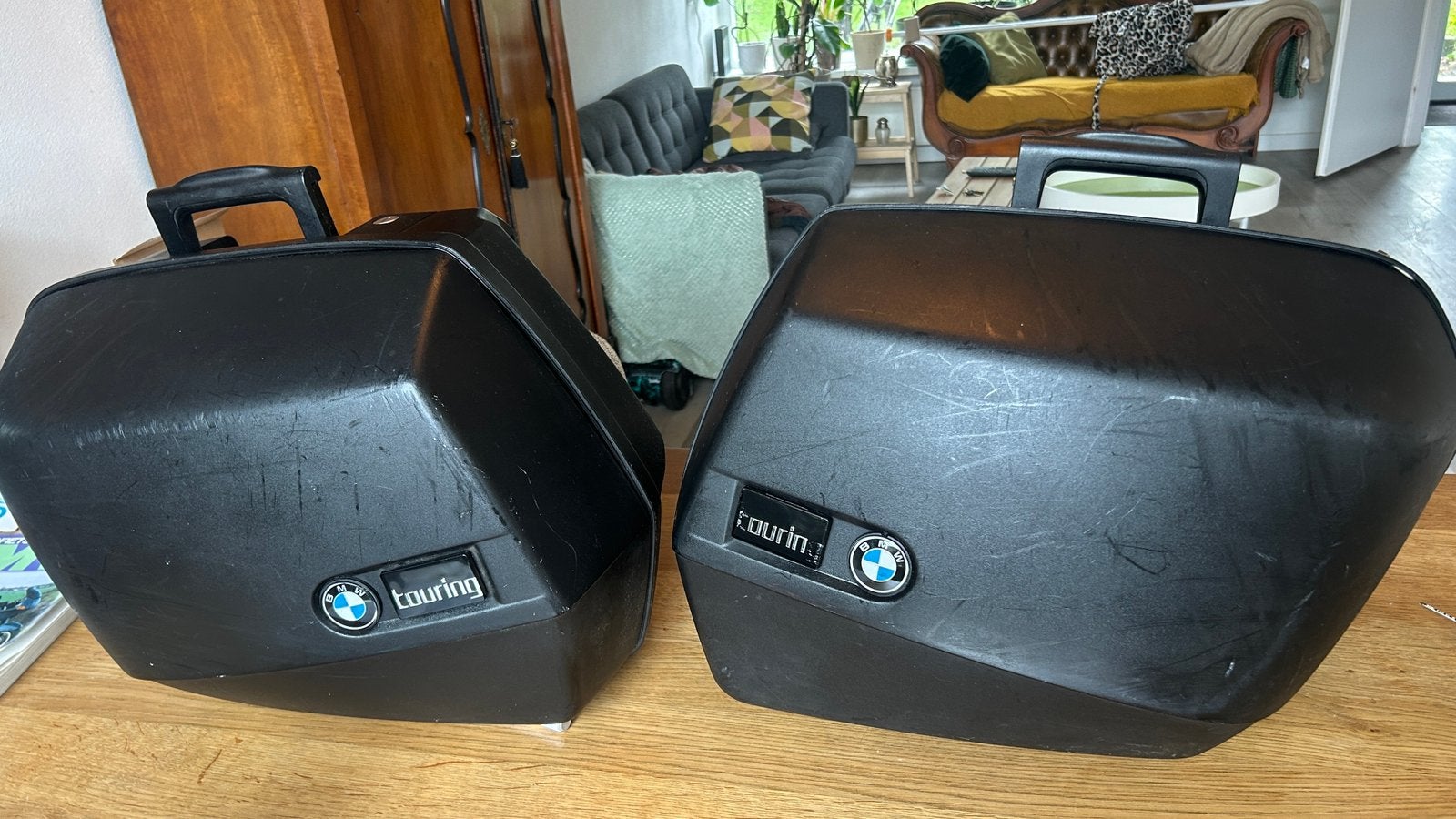BMW touring koffer set r1100r r1150 r series, Motoren, Ophalen of Verzenden, Gebruikt
