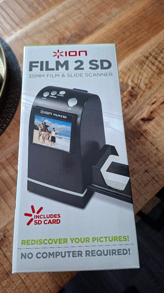 ION Film 2 SD 35mm Film & Slide Scanner, Ophalen of Verzenden, Nieuw, Overige