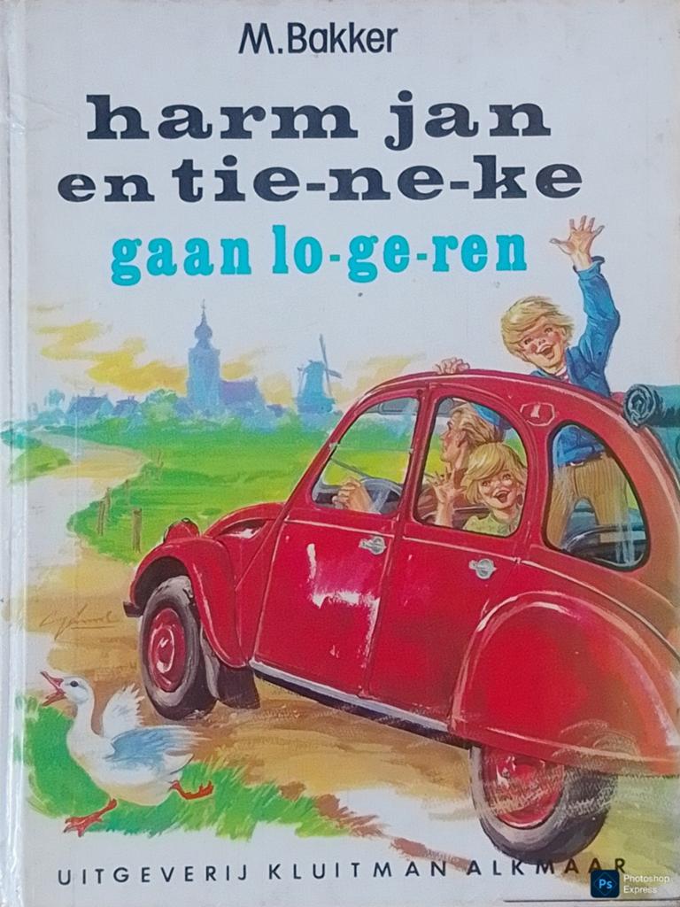 Harm Jan En Tie-ne-ke Gaan Lo-ge-ren, Gelezen, Fictie algemeen, Ophalen of Verzenden, M. Bakker.