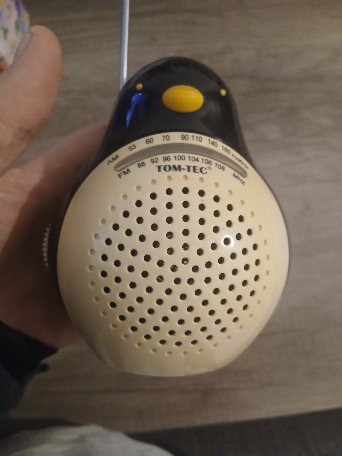 Leuke TOM-TEC Pinguïn Radio - AM/FM Ontvanger, Ophalen of Verzenden, Gebruikt, Radio