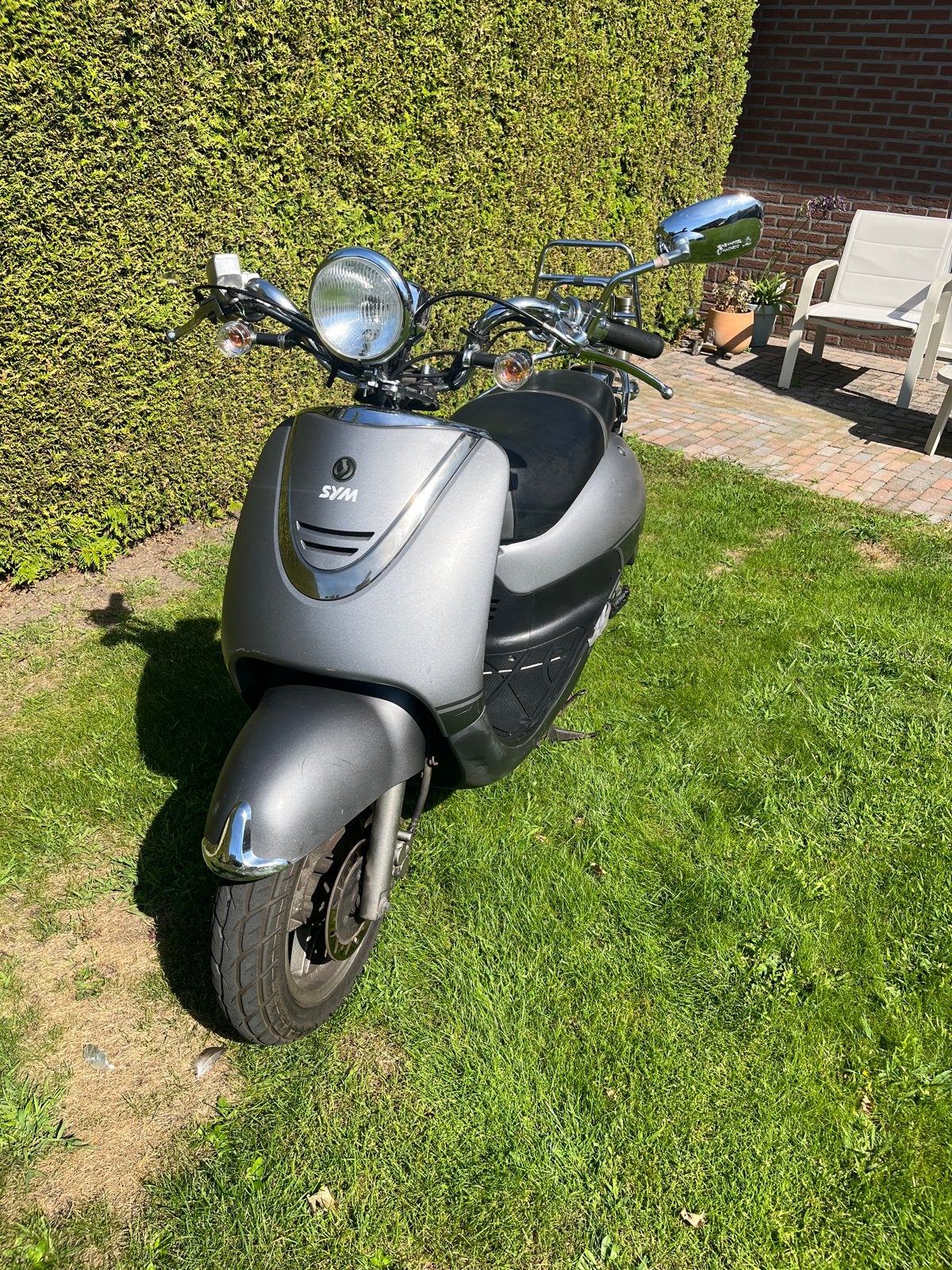 Sym Allo Scooter Geel Kenteken - Rijd 56 km/u - 2011, Ophalen, Gebruikt, Maximaal 45 km/u, Allo