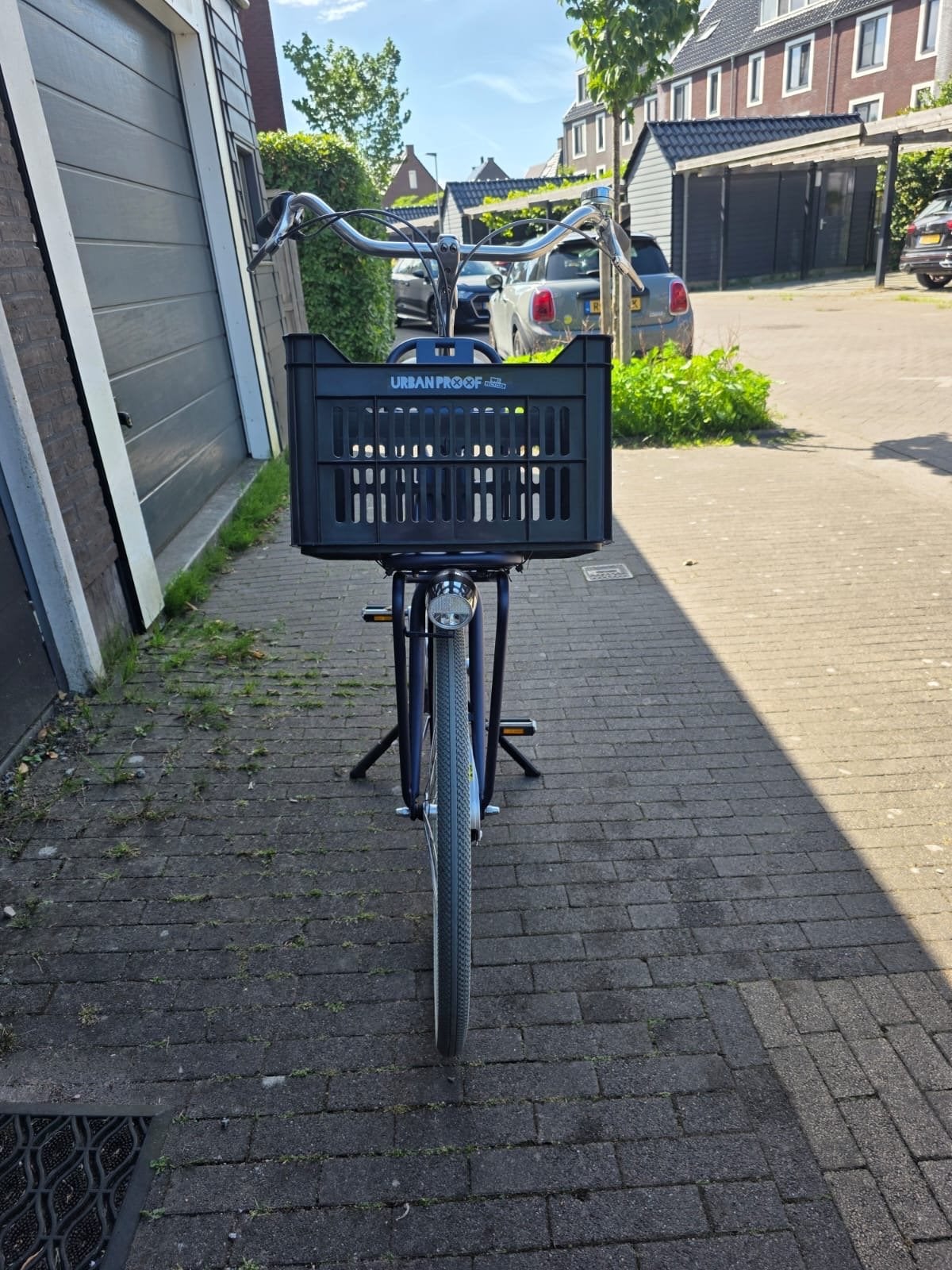 Cortina U4 Transport Family N7 2019 Damesfiets, Gebruikt, Versnellingen, 56 cm of meer, Trommelrem