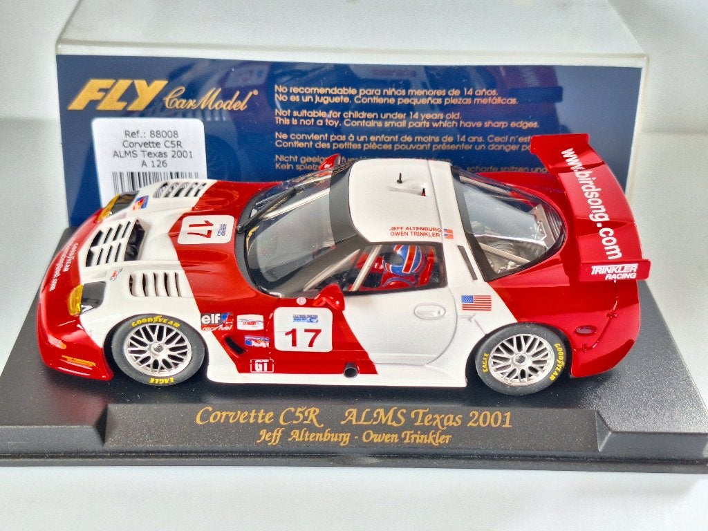 Fly Car Race Models A127 Corvette C5R 24h Daytona 2000, Overige merken, Racebaan, Fly, Nieuw