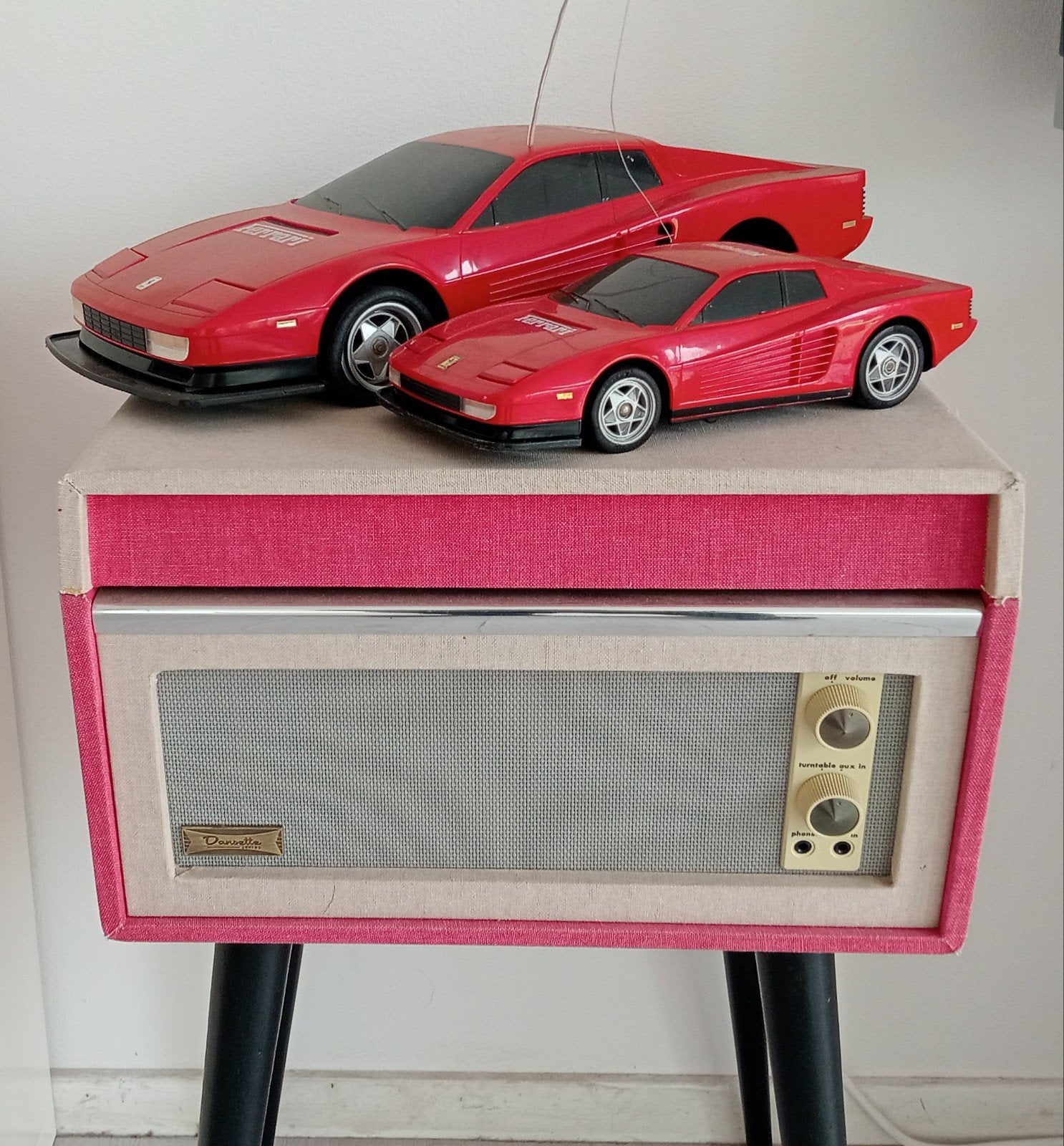 Vintage RC Nikko Ferrari Testarossa, Ophalen of Verzenden, Gebruikt, Overige schalen, Auto onroad