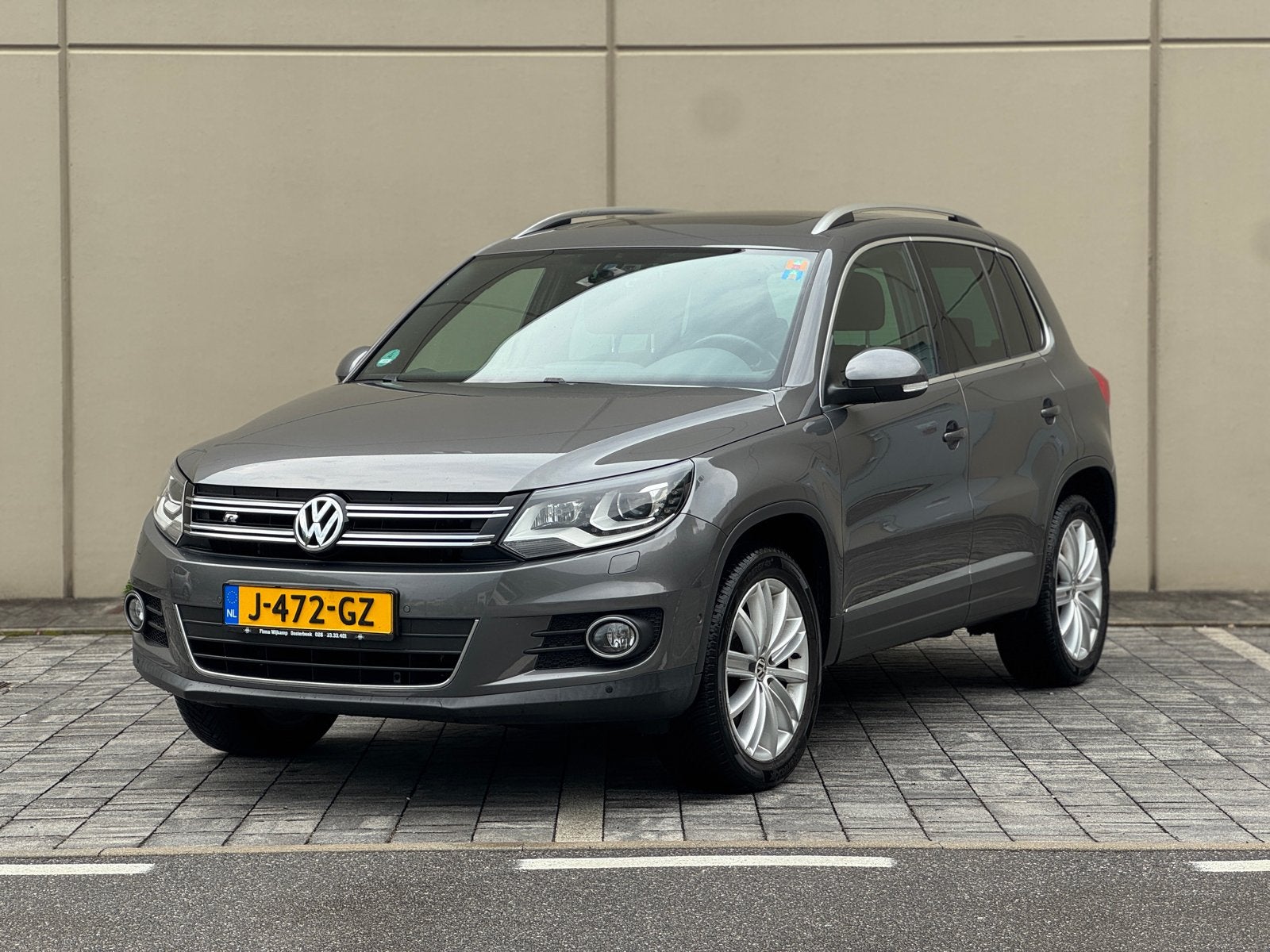 Volkswagen Tiguan 2.0 TSI 132KW/180PK 4M 7-DSG 2013 Grijs, Auto's, Automaat, 4 cilinders, 1984 cc, 179 pk