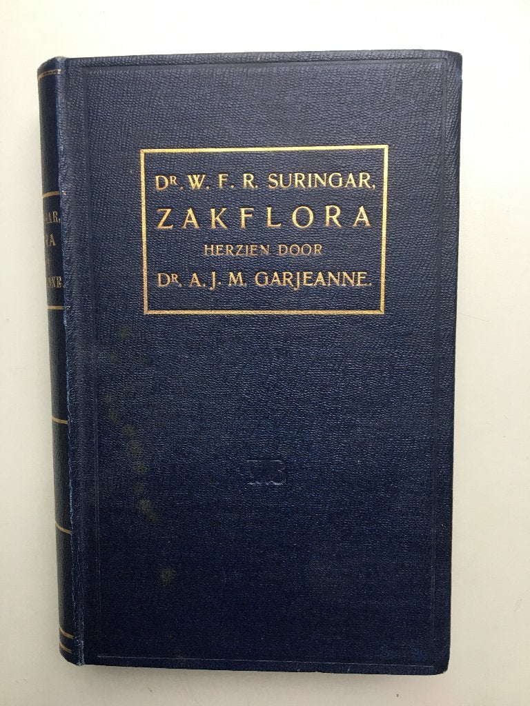 Antieke zakflora Suringar uit 1903, Gelezen, Bloemen, Planten en Bomen, Ophalen of Verzenden, W.F.R.Suringar