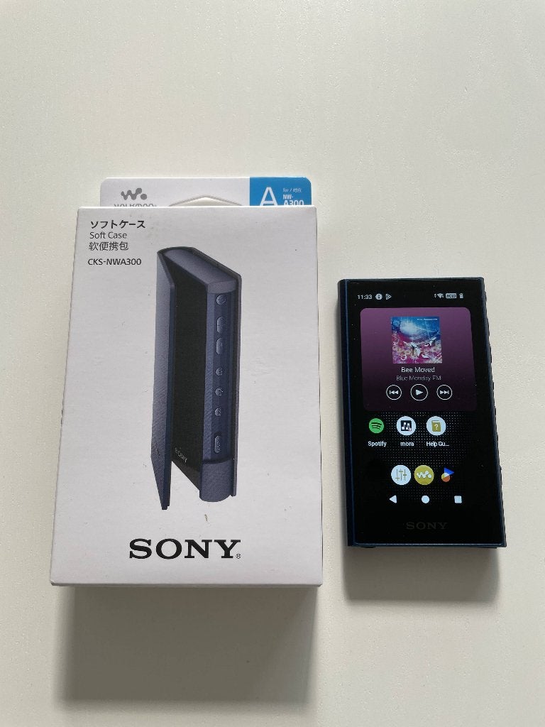 Sony Walkman CKS-NWA300LC NW-A307 Blue, Ophalen of Verzenden, Discman