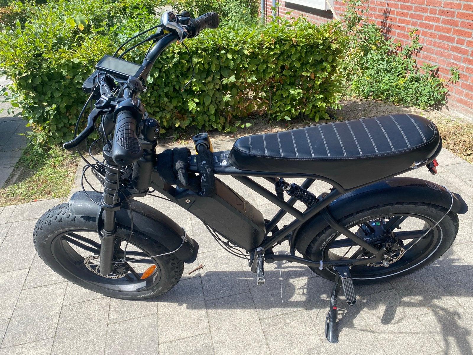 Fatbike E-bike - Zwart, gebruikt, Fietsen en Brommers, Elektrische fietsen, Overige merken, Gebruikt, Ophalen of Verzenden, 51 tot 55 cm