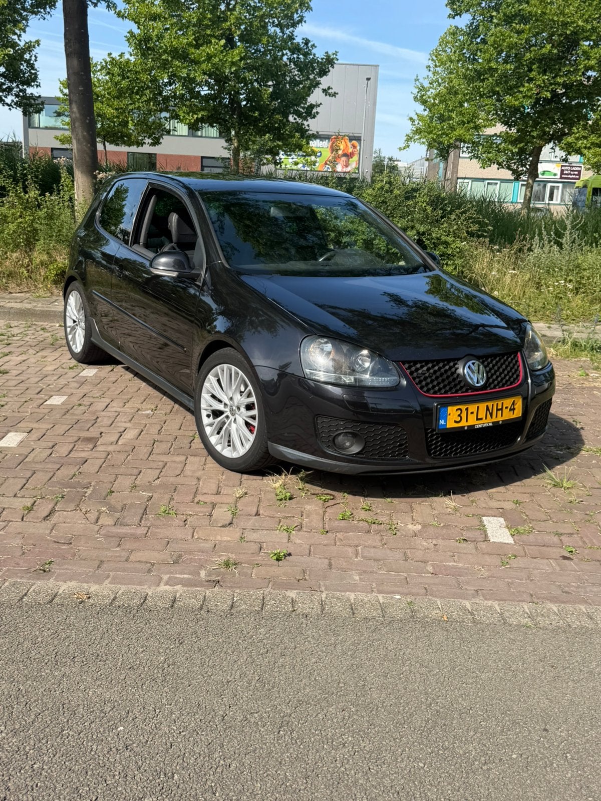 Volkswagen Golf 5 GTI  2.0 (stage 2 +), Zwart, 4 cilinders, Zwart, Leder