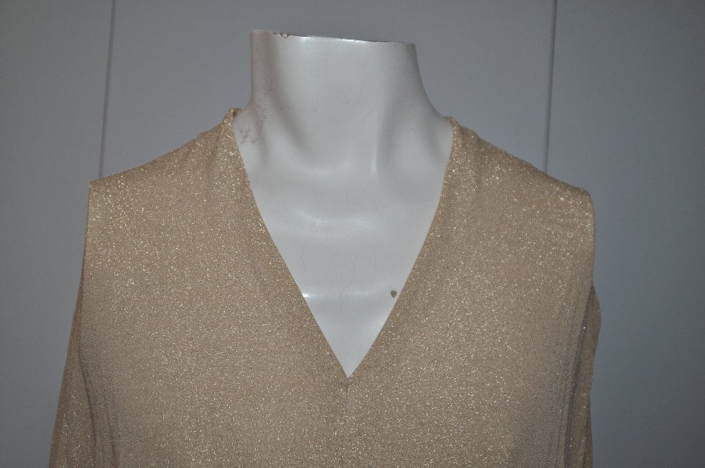 AD51 Shirt Goud maat XL, Kleding | Dames, Ophalen of Verzenden, Zo goed als nieuw, Overige kleuren, Shirt of Top