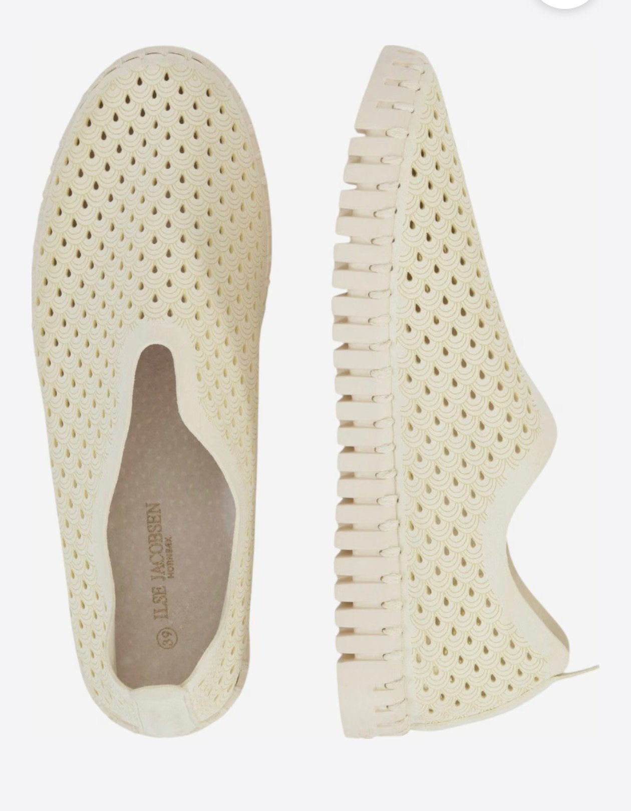 Ilse Jacobsen beige maat 39, Ophalen of Verzenden, Zo goed als nieuw, Beige, Instappers