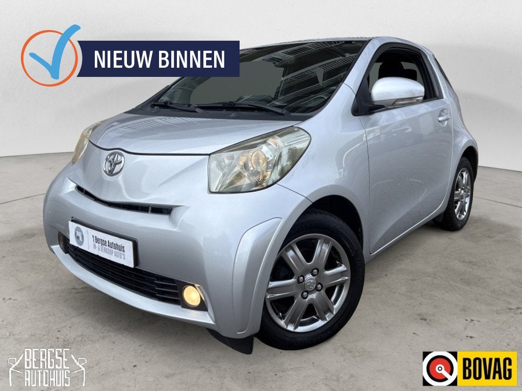 Toyota iQ 1.0 VVTi Aspiration Ecc Lmv Keyless Nap (bj 2009), IQ, Gebruikt, 4 stoelen, Origineel Nederlands