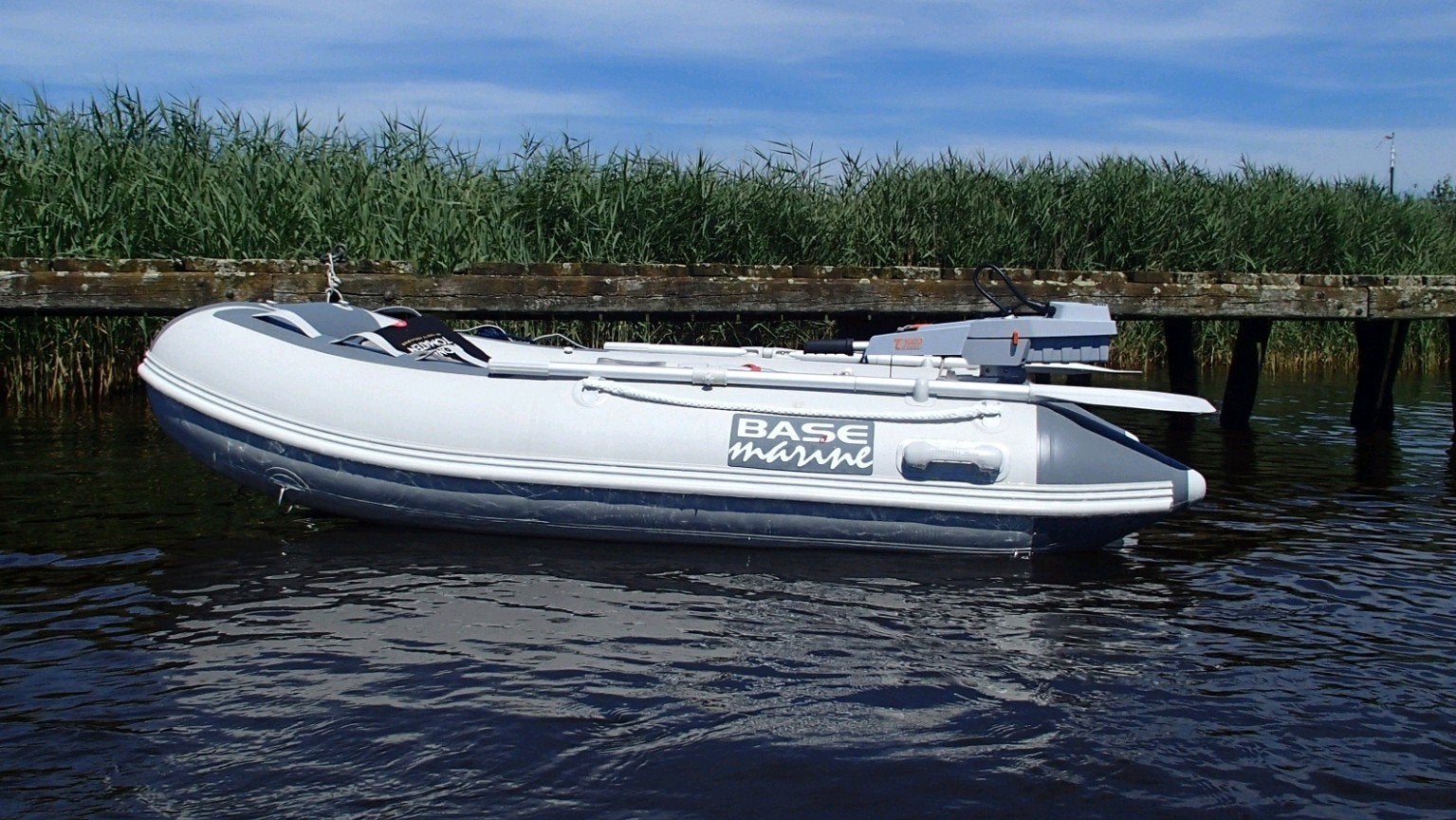 Rubberboot Base Marine 270 Alu bodem, Ophalen, Zo goed als nieuw
