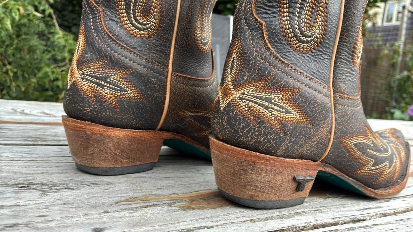 Foto 3 van Handgemaakte leren cowboylaarzen Boots by M maat 39