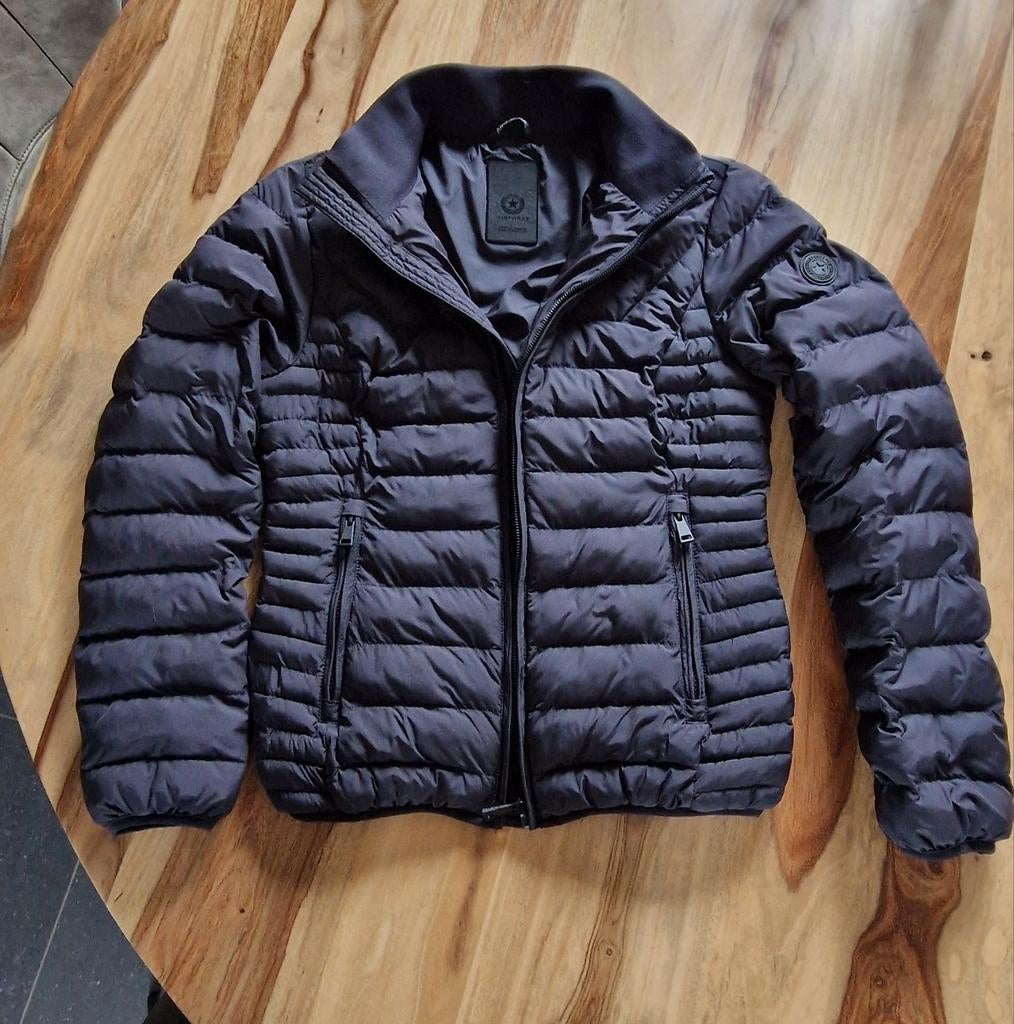 Airforce padded jacket L zomerjas, Airforce, Blauw, Maat 42/44 (L), Ophalen of Verzenden