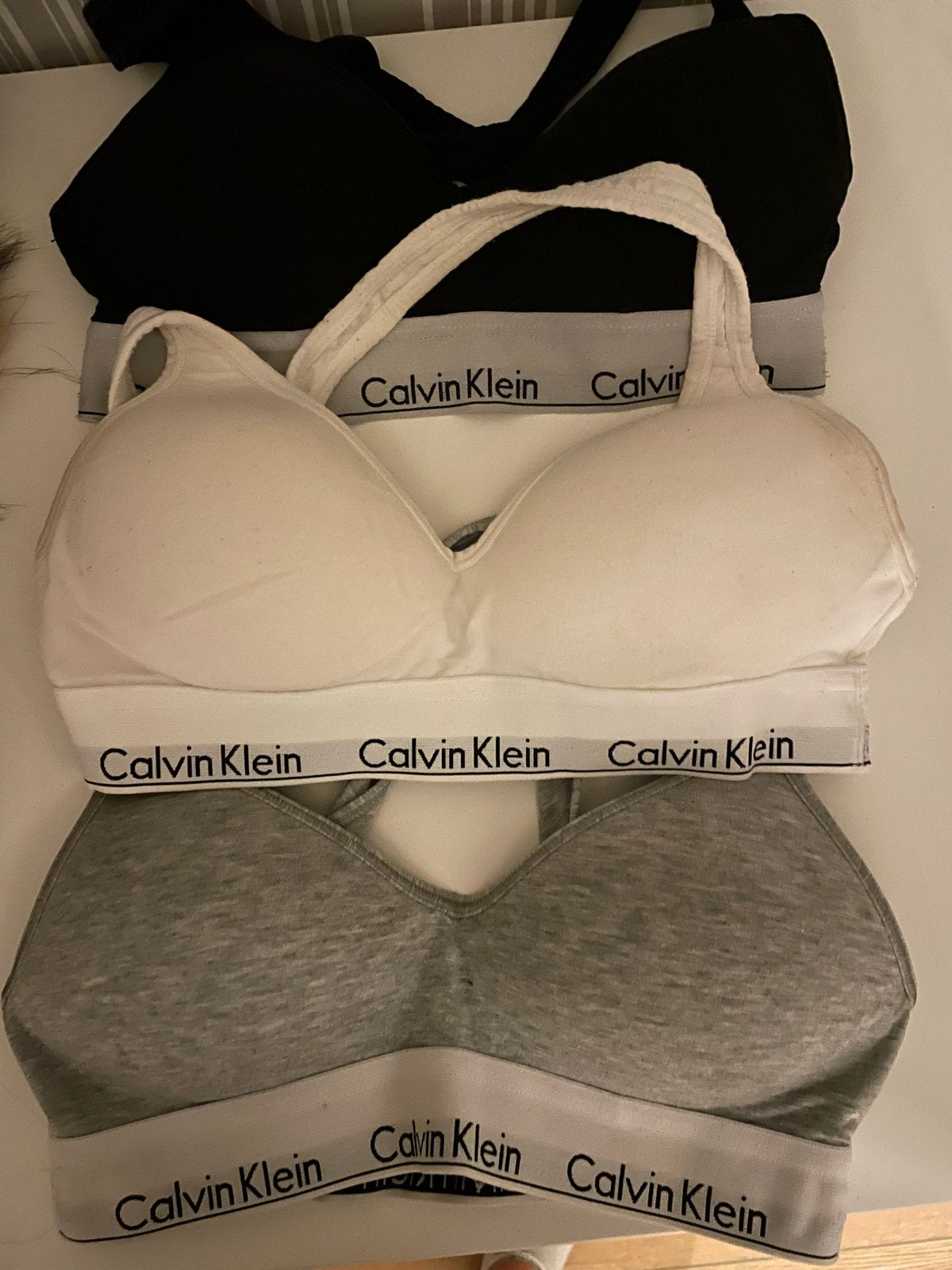 3 pack Calvin Klein BH maat s, Ophalen of Verzenden, Zwart, BH