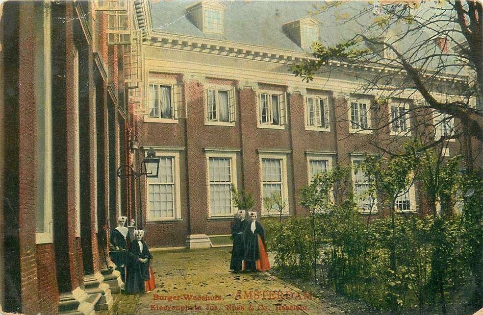 304-242-013 Amsterdam Burger-Weeshuis, Verzamelen, Verzenden, Voor 1920, Noord-Holland