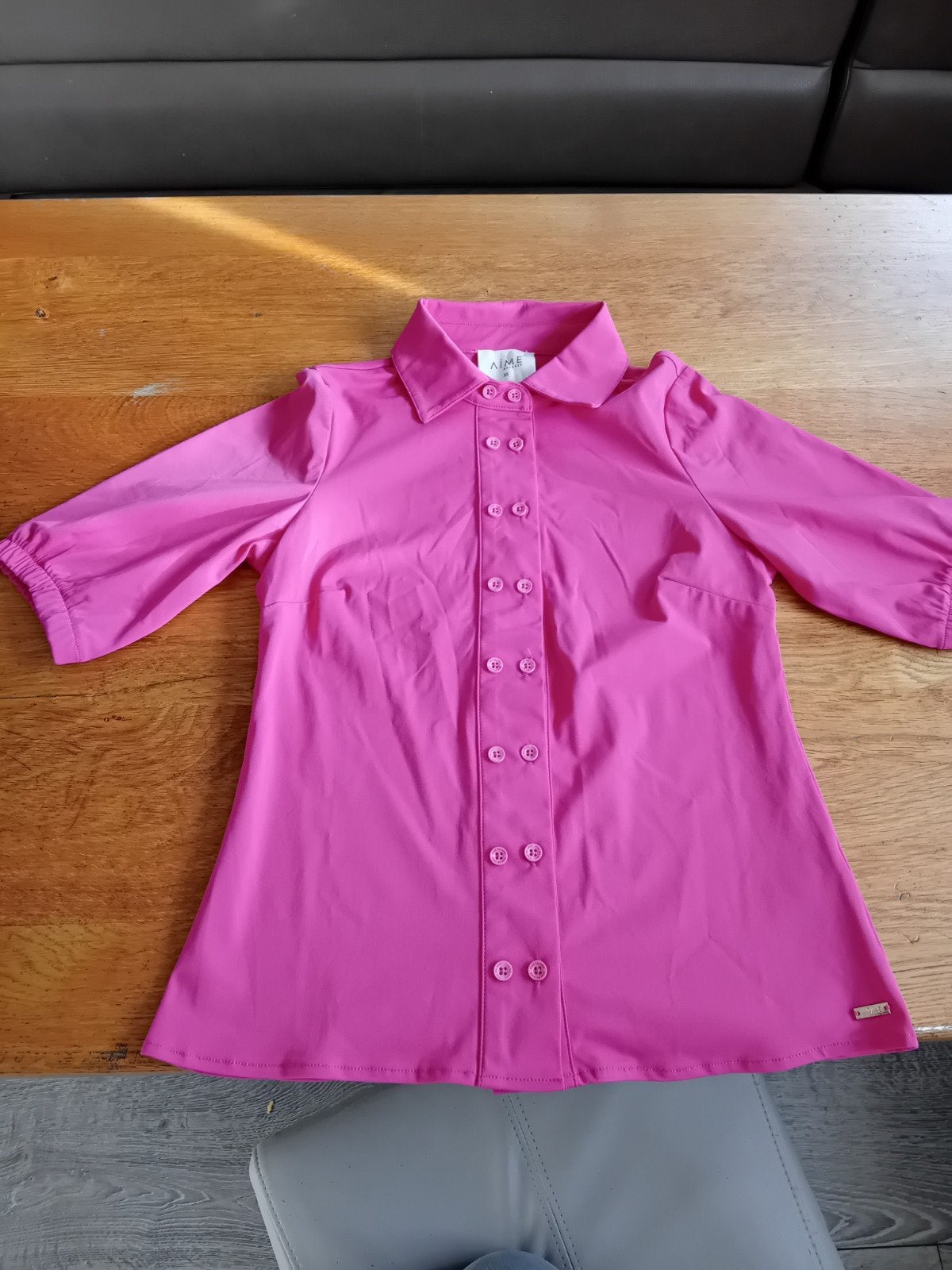 Aime balance travel blouse fuchsia nieuw zonder kaartje, Kleding | Dames, Beige, Ophalen of Verzenden, Zo goed als nieuw, Maat 34 (XS) of kleiner
