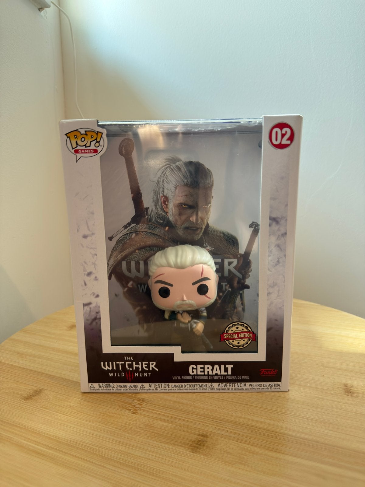 Funko Pop! The Witcher Geralt 02, Ophalen of Verzenden, Zo goed als nieuw