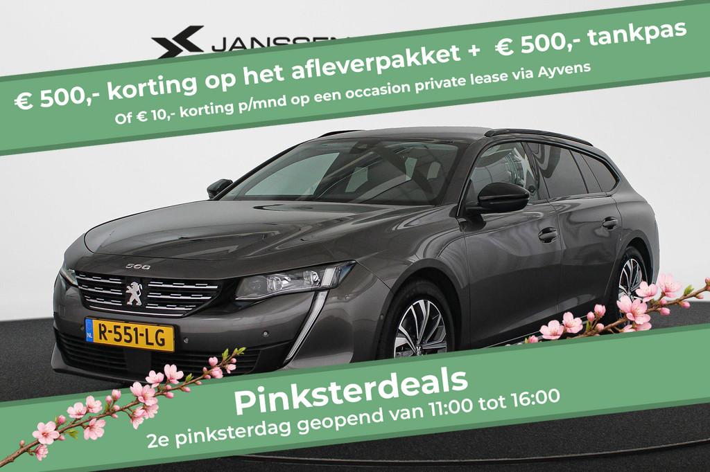 Peugeot 508 SW 1.2 PureTech Allure Pack Business / Camera /, Auto's, Peugeot, 745 kg, Gebruikt, 1199 cc, Leder en Stof