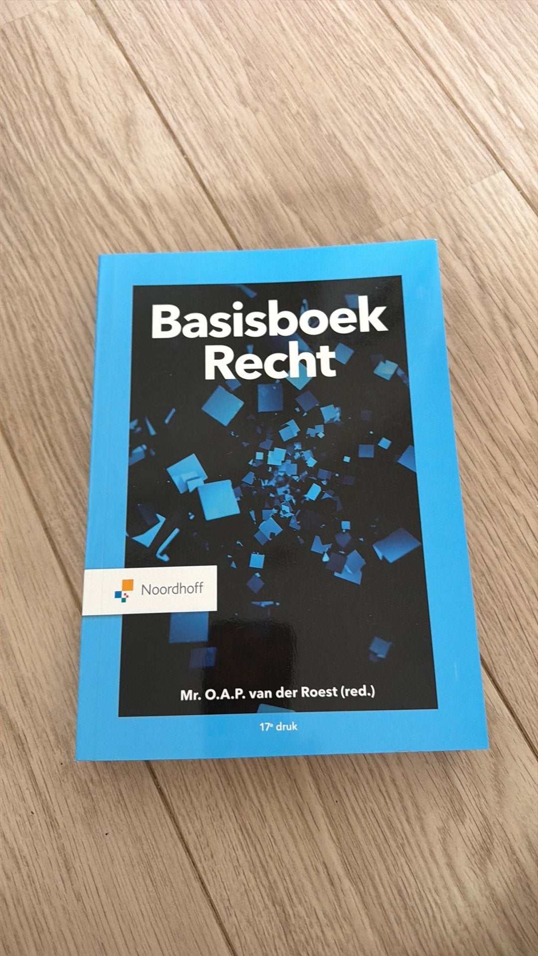 O.A.P. van der Roest - Basisboek Recht, O.A.P. van der Roest, Sociale wetenschap, Ophalen of Verzenden, Zo goed als nieuw