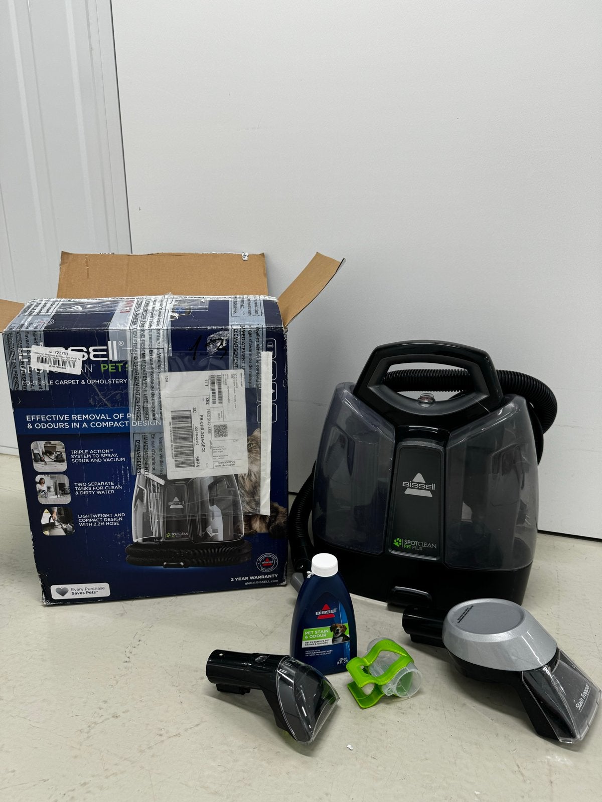 Bissell SpotClean Pet Pro Vlekkenreiniger - Nieuw in doos, Geschikt voor huisdieren, Overige merken, 1100 AW, Amsterdam, Nederland