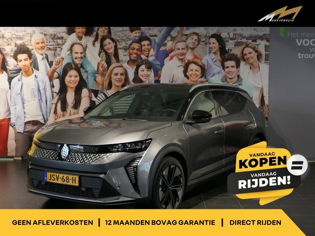 Renault Scénic E-Tech EV87 220PK long range techno - Occasi, Auto's, Renault, Bedrijf, Te koop, Scénic, ABS, Achteruitrijcamera