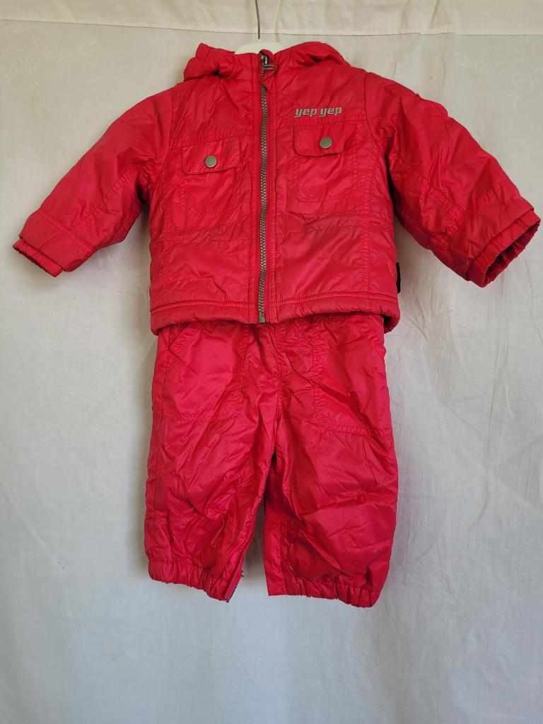 Stoer 2 delig skipak broek+jas mt 74/80 merk Jepjep, Kinderen en Baby's, Meisje, ., Ophalen of Verzenden, Zo goed als nieuw