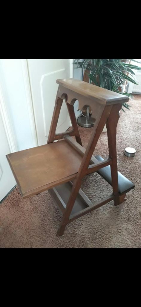 Bidstoel / Knielstoel, Antiek en Kunst, Antiek | Meubels | Stoelen en Banken, Ophalen of Verzenden