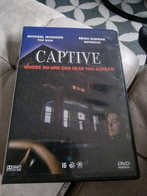 Captive DVD met Michael Ironside en Erika Eleniak, Cd's en Dvd's, Dvd's | Thrillers en Misdaad, Gebruikt, Actiethriller, Vanaf 16 jaar