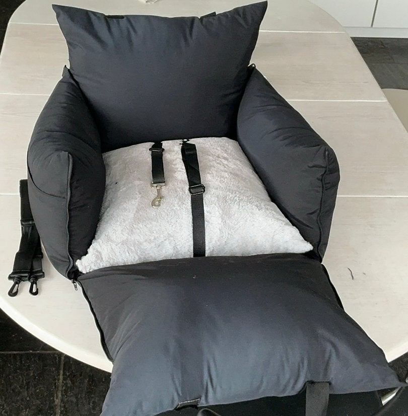 Pip and Palms Luxe Hondenautostoel – Veilig & Comfortabel, Ophalen of Verzenden, Zo goed als nieuw